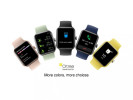 Q&Q Citrea 2 Smartwatch okosóra, X01A-003VY, Divatos, Digitális, Szilikon