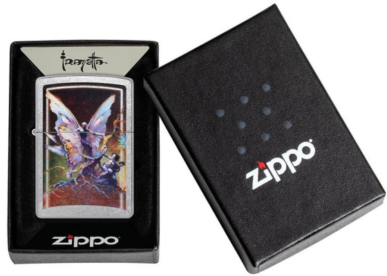 Zippo Frank Frazetta Street Chrome öngyújtó, Z48377