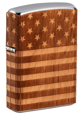 Zippo Woodchuck USA  American Flag Wrap öngyújtó, Z49332