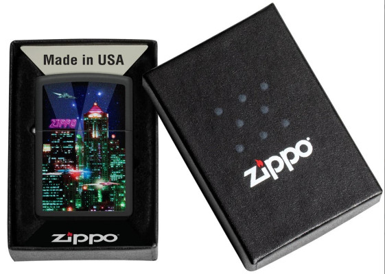 Zippo Cyber City Design öngyújtó, Z48506