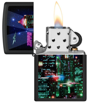 Zippo Cyber City Design öngyújtó, Z48506