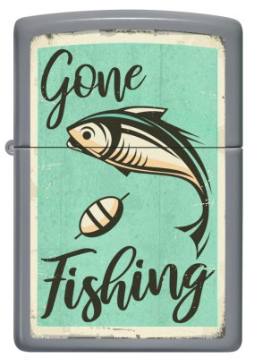 Zippo Gone Fishing Design öngyújtó, Z49452-107309