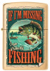 Zippo Fishing Poster Design öngyújtó, Z204B-107322