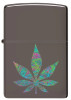 Zippo Funky Cannabis Design Black Ice ® öngyújtó, Z48578