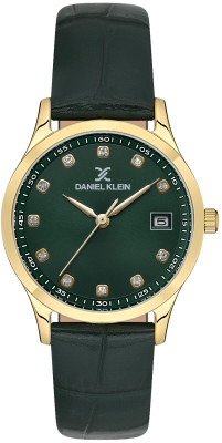 Daniel Klein Premium női karóra, DK.1.13595-3, Divatos, Kvarc, Bőr