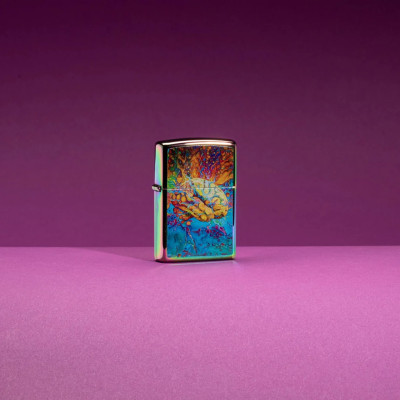 Zippo Psychedelic Brain Design öngyújtó, Z49787