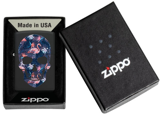 Zippo Flamingo Skull Design öngyújtó, Z49771