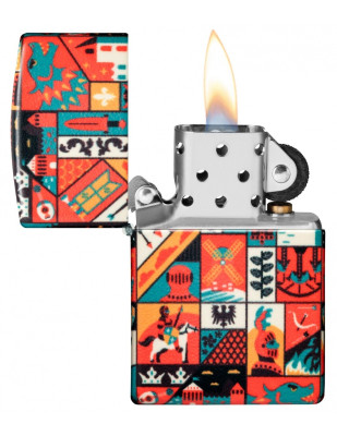 Zippo Old Ages Design Prémium öngyújtó, Z48786