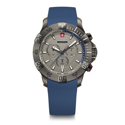 Wenger Seaforce Chrono férfi karóra, 01.0643.126, Búvár, Kvarc, Szilikon