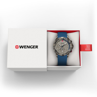 Wenger Seaforce Chrono férfi karóra, 01.0643.126, Búvár, Kvarc, Szilikon