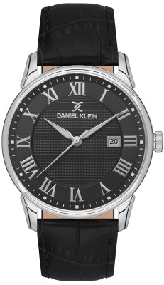 Daniel Klein Premium férfi karóra, DK.1.13652-2, Divatos, Kvarc, Bőr