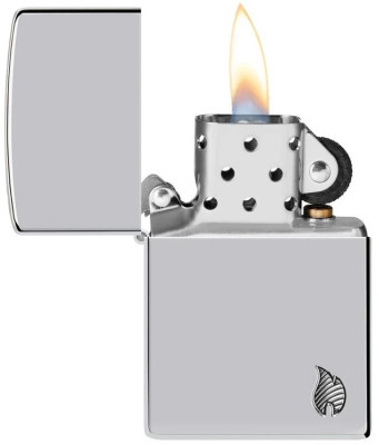 Zippo Armor® High Polish Chrome Flame Design öngyújtó, Z46396