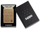 Zippo Armor® Antique Brass Flame Design öngyújtó, Z46400