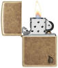 Zippo Armor® Antique Brass Flame Design öngyújtó, Z46400