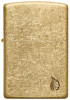 Zippo Armor® Tumbled Brass Flame Design öngyújtó, Z46398