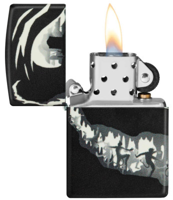 Zippo Devil Dance Glow-in-the-Dark fluoreszkáló öngyújtó, Z46268