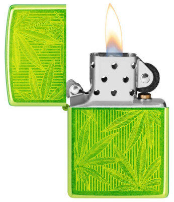 Zippo Iced Cannabis Design öngyújtó, Z46269