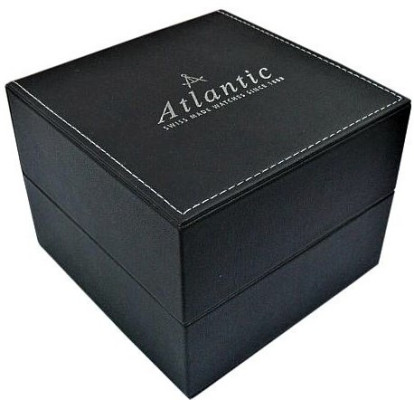 Atlantic Super De Luxe Precious Stones női karóra, 29355.44.29LRD, Elegáns, Kvarc, Bőr