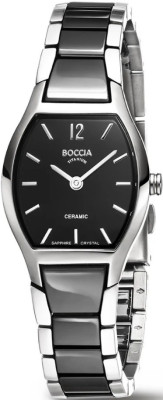 Boccia Titanium Ceramic női karóra, 3361-02, Divatos, Kvarc, Kerámia - Titán