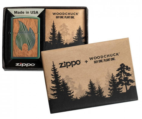 Zippo Woodchuck USA Birch öngyújtó, Z49082