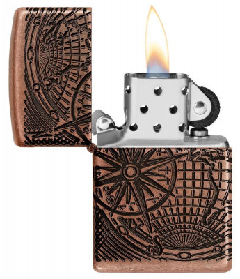 Zippo World Map Design öngyújtó, Z29853