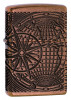 Zippo World Map Design öngyújtó, Z29853