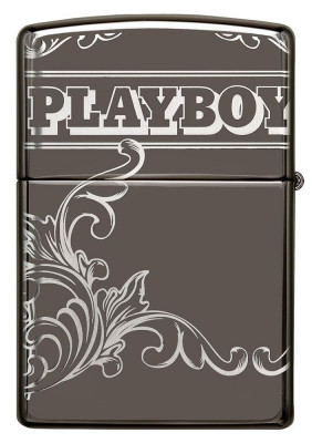 Zippo Black Ice® Playboy öngyújtó, Z49085