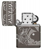 Zippo Black Ice® Playboy öngyújtó, Z49085