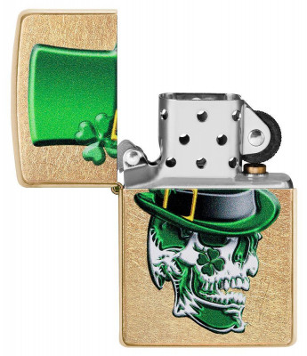 Zippo Irish Skull Design öngyújtó, Z49121