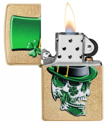 Zippo Irish Skull Design öngyújtó, Z49121