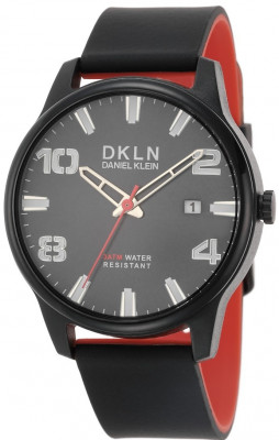 Daniel Klein Dkln férfi karóra, DK.1.12504-1, Sportos, Kvarc, Szilikon
