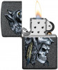 Zippo  Wolf Skull Feather Design öngyújtó, Z29863