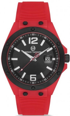Sergio Tacchini férfi karóra, ST.1.10141-3, Sportos, Kvarc, Szilikon