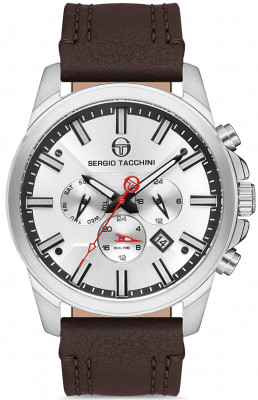 Sergio Tacchini férfi karóra, ST.1.10152-2, Sportos, Kvarc, Bőr