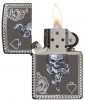 Zippo Black Ice ® Ace of Spades-Skull öngyújtó, Z29666