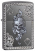 Zippo Black Ice ® Ace of Spades-Skull öngyújtó, Z29666