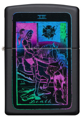 Zippo UV Black Light Tarot Card Design öngyújtó, Z49698