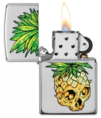 Zippo Leaf Skull Pineapple Design öngyújtó, Z49241