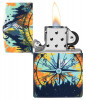 Zippo Compass Design foszforeszkáló öngyújtó, Z49805